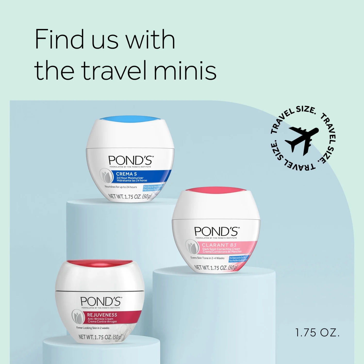 POND’S Clarant B3 Dark Spot Correcting Face Cream, Daily Moisturizer for Dry Skin – 1.75 oz