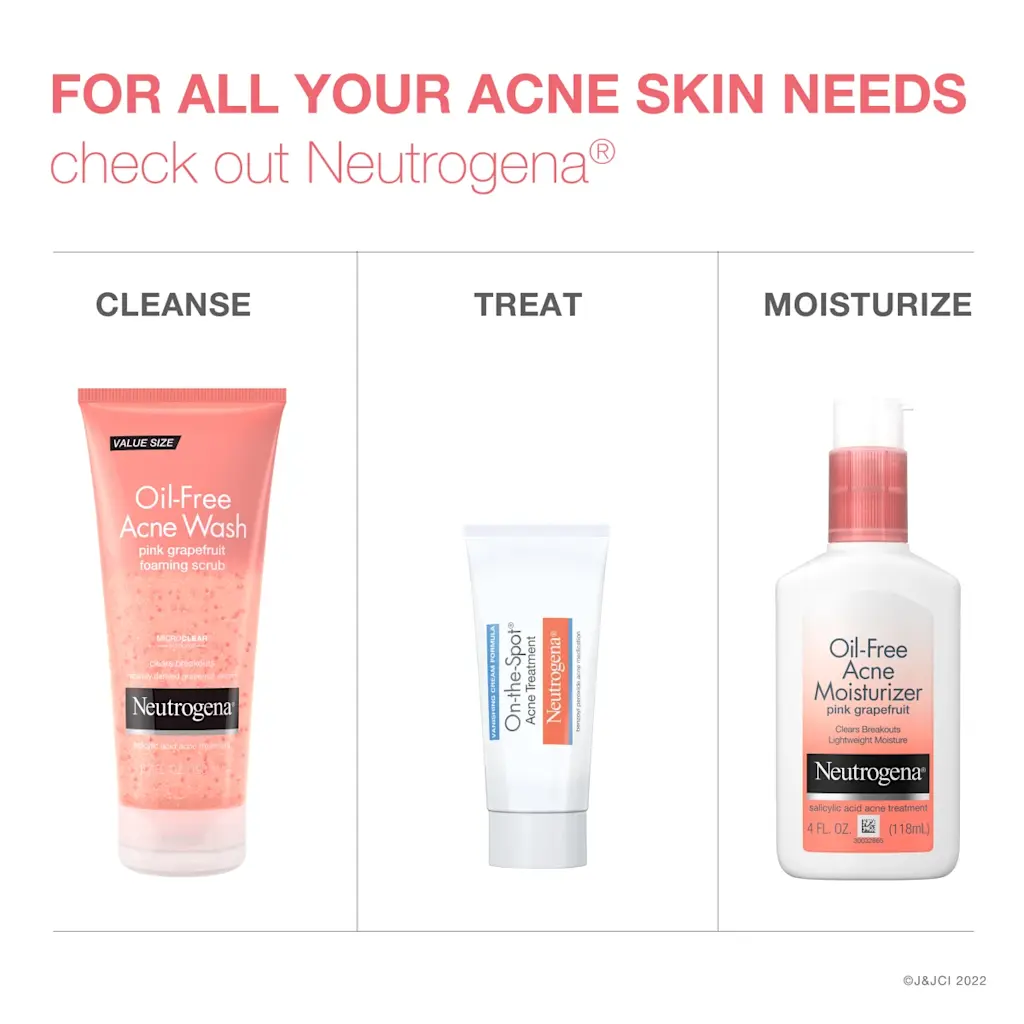 Neutrogena® Oil-Free Acne Wash Pink Grapefruit Acne Wash Foaming Scrub, 6.7 Fl. Oz (Copy)
